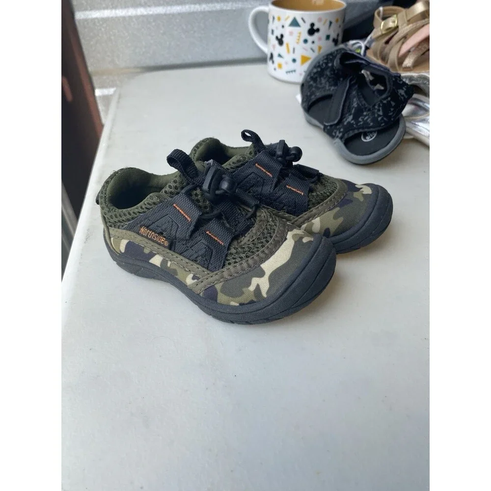 Northside Brille II Toddler Boys Size 5 Water Shoes Camo Mesh Swim Sneakers